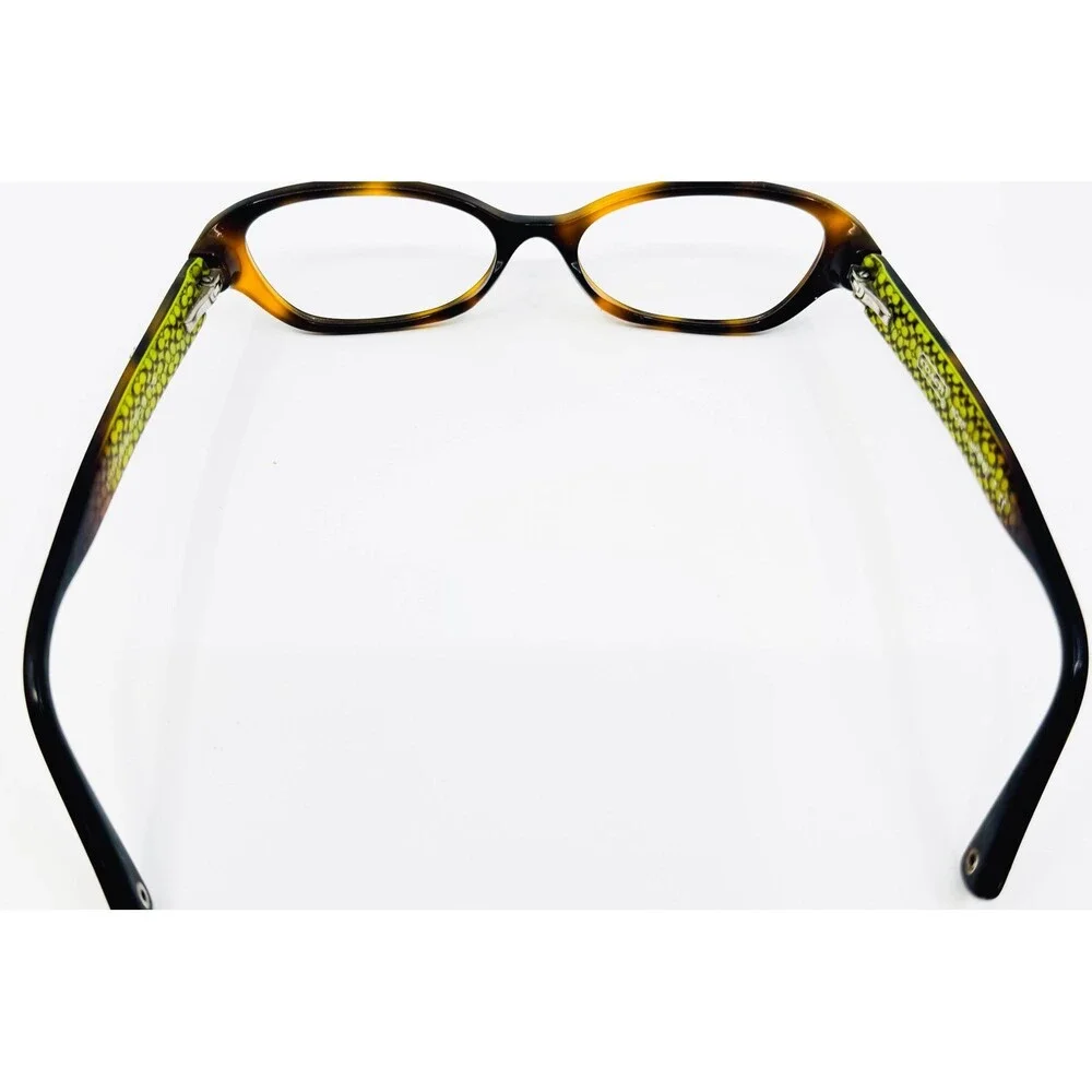 Coach Eyeglasses Womens Tortoise HC 6015 Delaney 5031 50-16-130